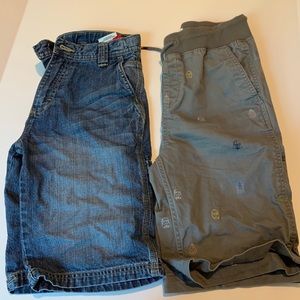 Lot of 2 shorts boys size 12 and 14
